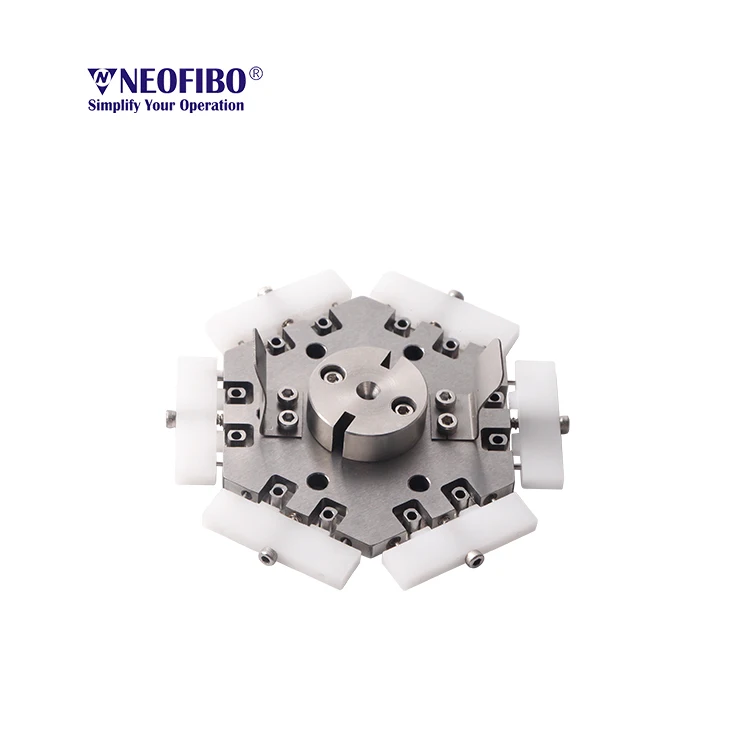 

SC PC Ferrule White Key Connector Holder Jig Plate Fiber Optic Central Pressure Polishing Fixture