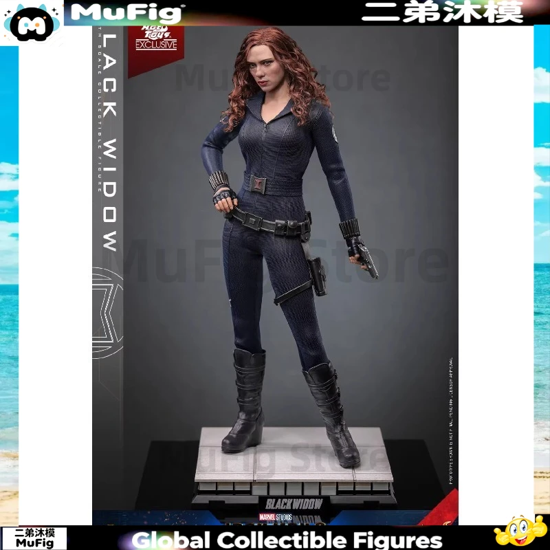 Spot HOTTOYS HT MMS757AEB Iron Man 2 Black Widow Hair Transplant Limited Edition Mobile Doll Gift Collection