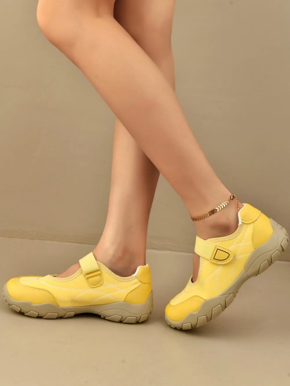 Frühling und Herbst Elegante Rundzehen-Sexy-Laufschuhe Sport-Freizeitschuhe Mode Bestseller Neue Bequeme Mary Jane Damenschuhe – Detail 18