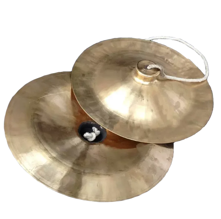 

Китайские традиционные латунные тарелки со львом, танцевальные тарелки