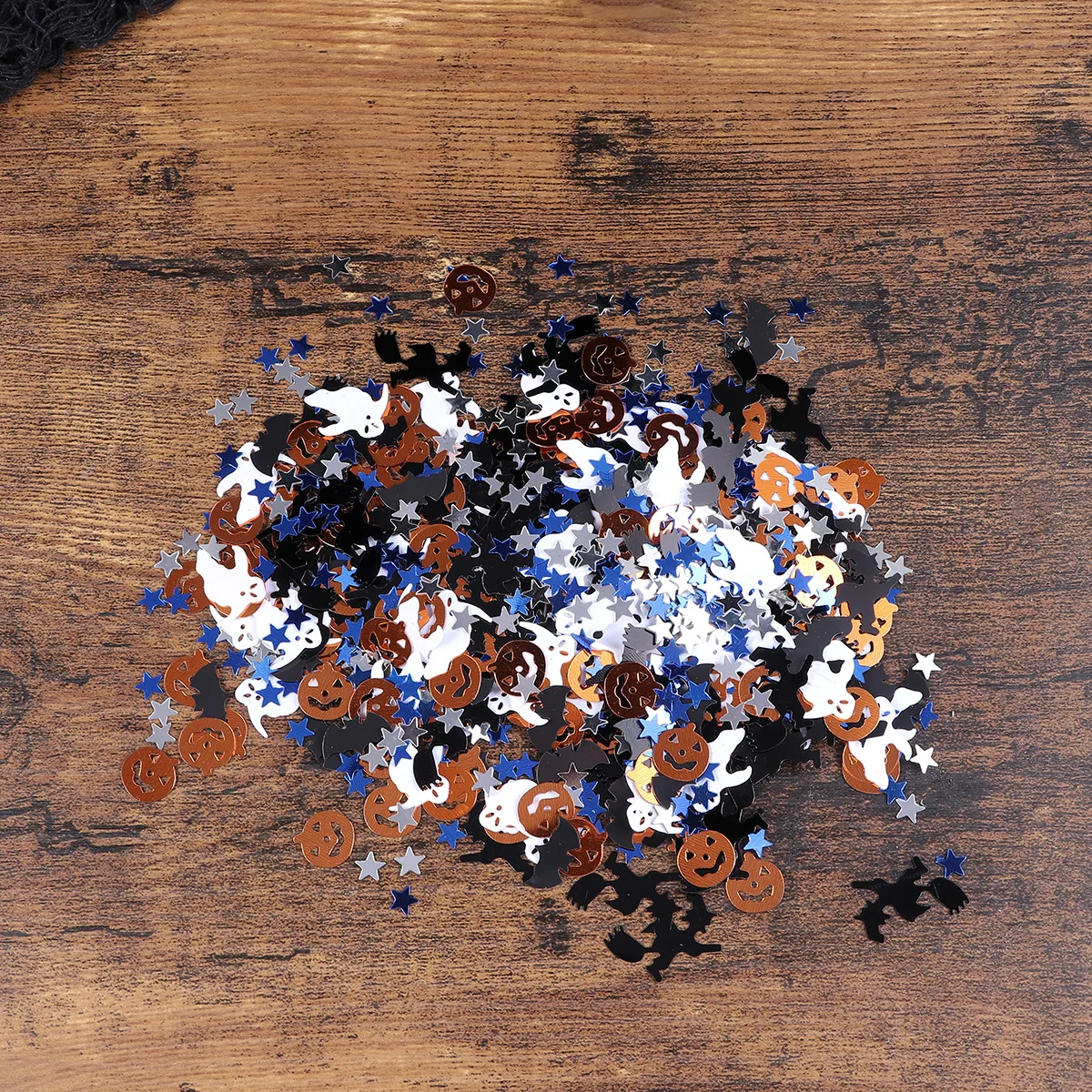 

Halloween Paper Confetti Pumpkin Bat Witch Pentagram Mixed Design Party Table Decorations for Halloween Confetti