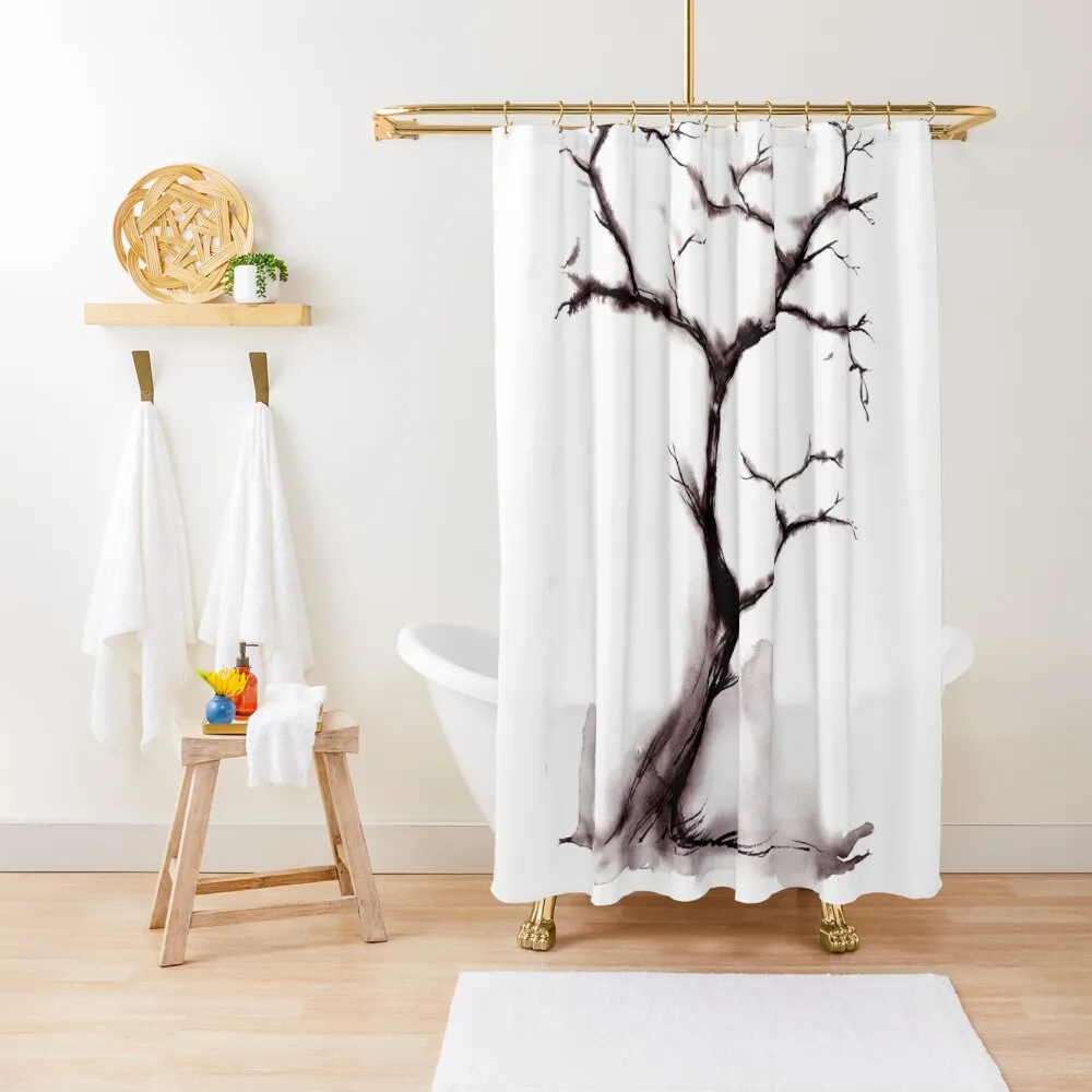 

Tree Shower Curtain Anti-Mold Waterproof Shower In The Bathroom Accessories For Shower And Services Bathroom Accessory Curtain