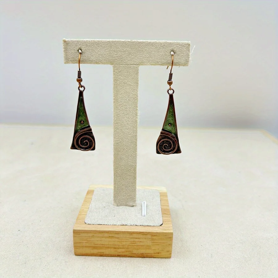 البوهيمي الرجعية هندسية دوامة شخصية الأقراط الأوروبية والأمريكية القبلية العرقية نمط الأقراط النسائية الملحقات