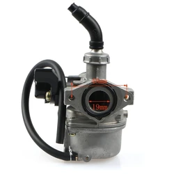 PZ19 Motorcycle Carb 19mm Hand Choke Carburetor For 50cc 70cc 90cc 110cc Off Road Motorcycle Dirt Pit Bike Quad ATV