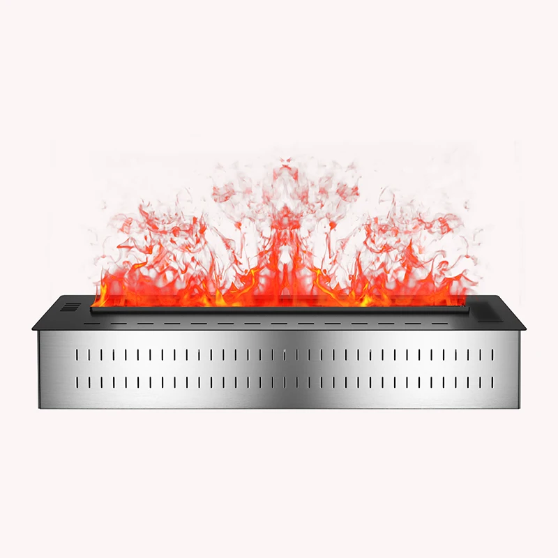 -Fire 60 Inch Electric Fireplace Inserts 3D Water Steam Electric Fireplace