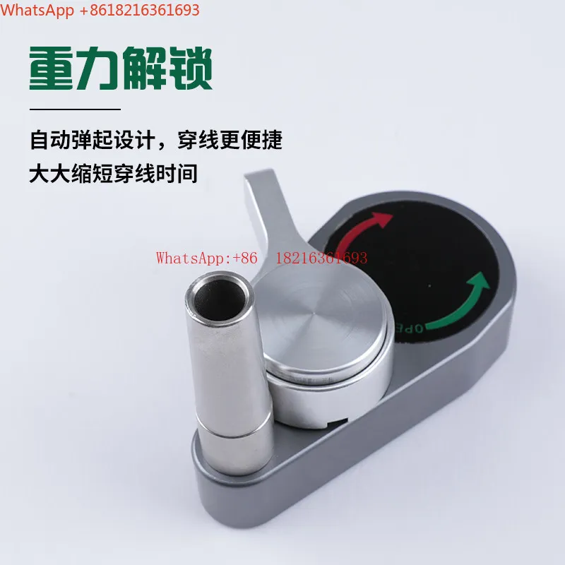 2026 Limited Offer Gravity Base Large Button Professional Grade Badminton Racket Threading Machine Accessories