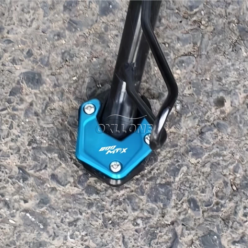 FOR CFMOTO 800MT-X 800MTX 800 2024 2025 2026 CNC Side Stand Extension Pad Support Plate Pedal MT-X 800 Motorcycle Accessories 