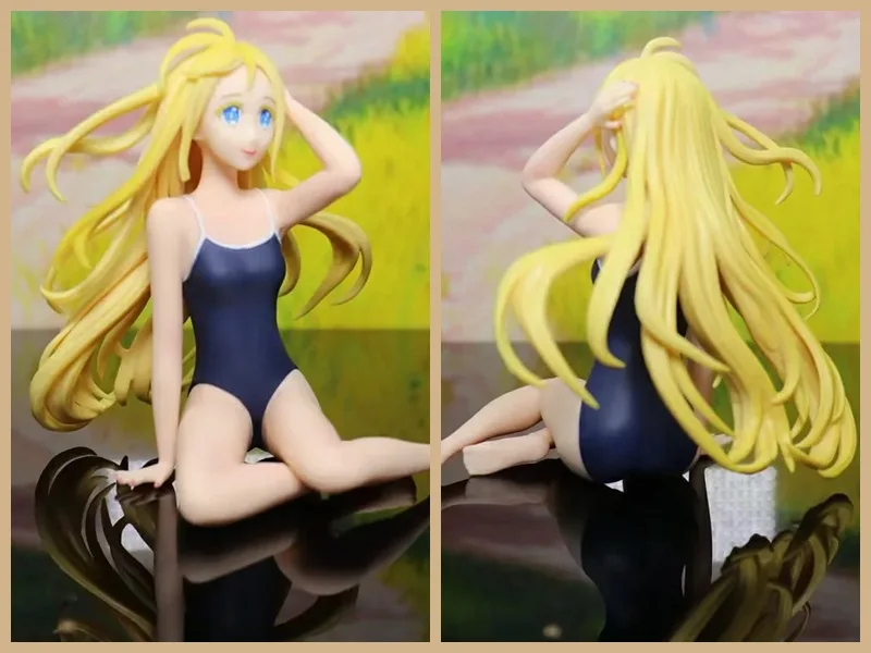 Figurka Anime czas lata renderowanie południowego dźwigu Xiaozhou tide siedzący kubek ciśnieniowy model figurki ozdoby pudełko ręcznie