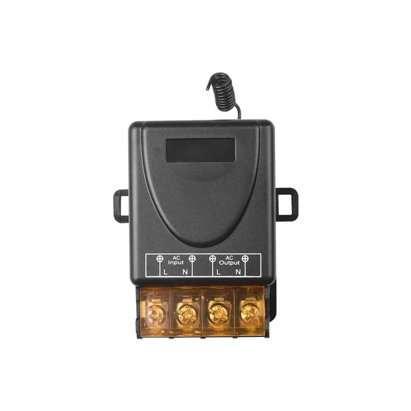 AC220V 30A Hign Power On off Remote Control 433Mhz Switch Transmitter for Water Pump Motor LED/Electric Appliance