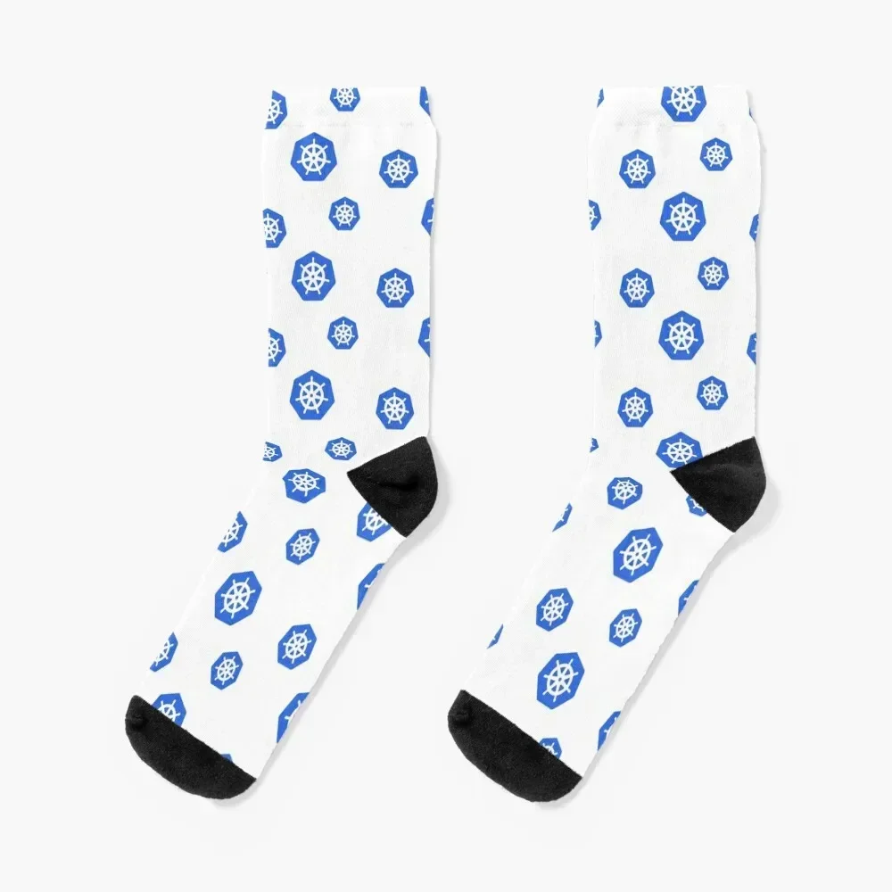 

Kubernetes Logo Socks cotton cycling sheer with print Socks Man Women's