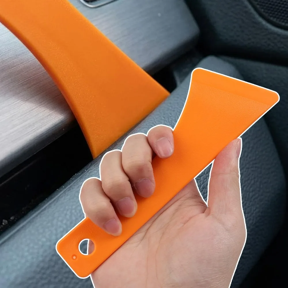 

Car Interior Panel Removal Tool Widened Hard Plastic Pry Bar Auto Dashboard Radio Navigation Install Fastener Clip Trim Remover