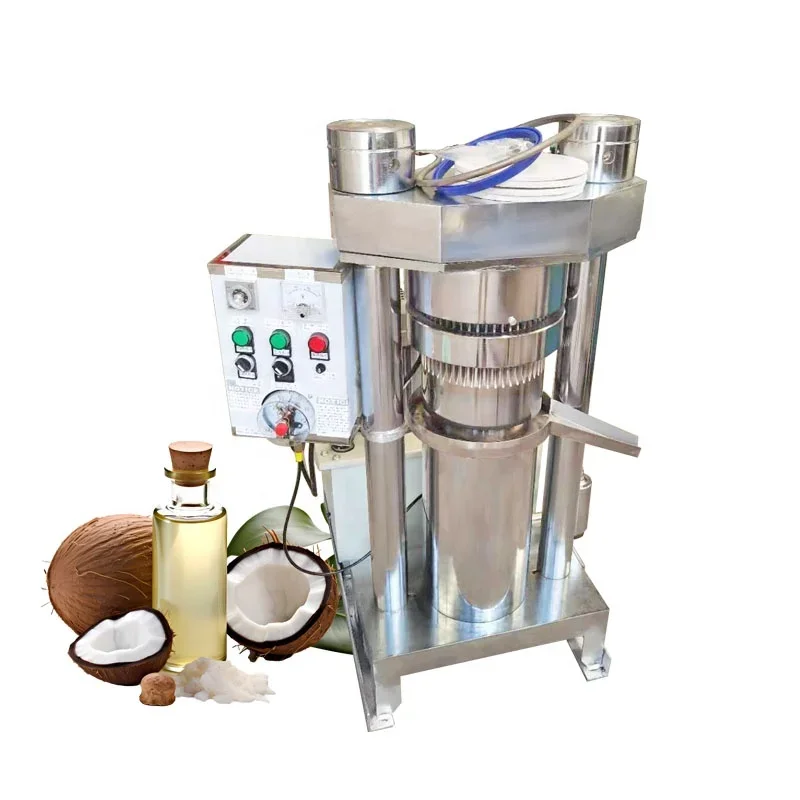 Newest Semi Automatic 40Kg/H Hydraulic Extractor Small Seed Oil Hydraulic Press Machine