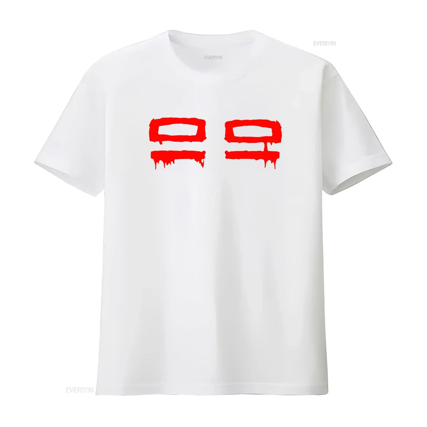 Wrecker Clone Force Bloody 99 T Shirt Unique Design for Trendy Fashion vintage Washed Top For Everyday Wear Versatile view 3