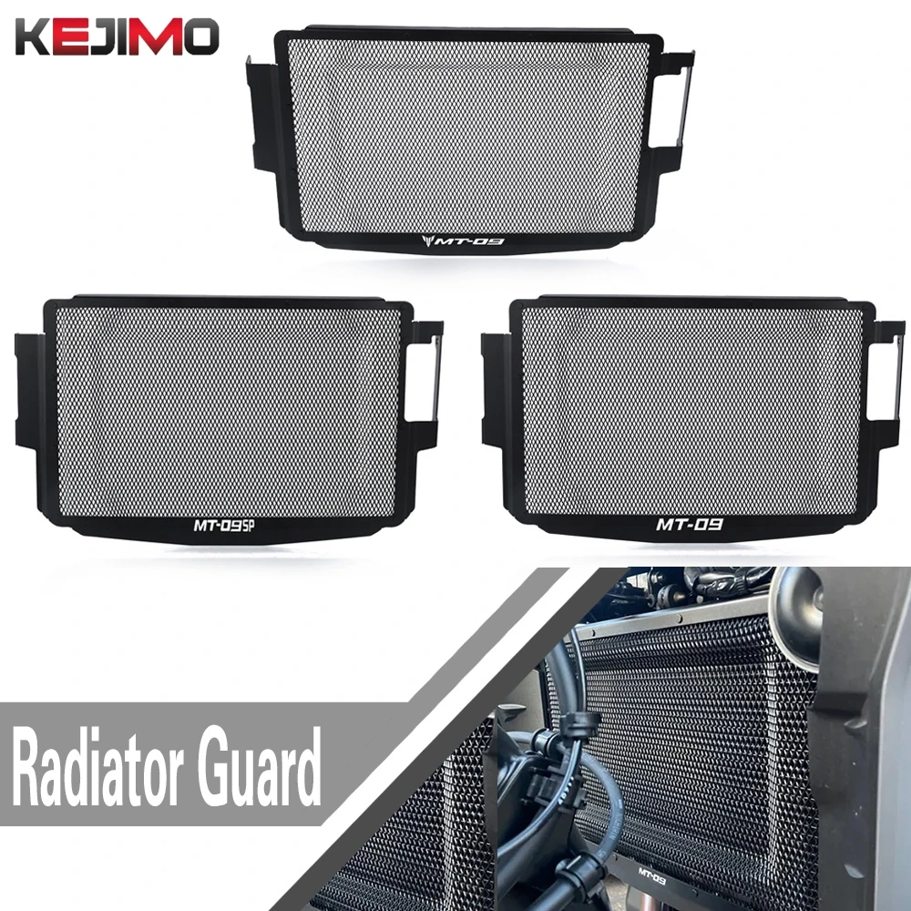 

Motorcycle Aluminum Radiator Guard Protection Grille Cover Protector For Yamaha MT-09 mt09 SP MT-09SP 2024 2025 MT09 / MT09SP