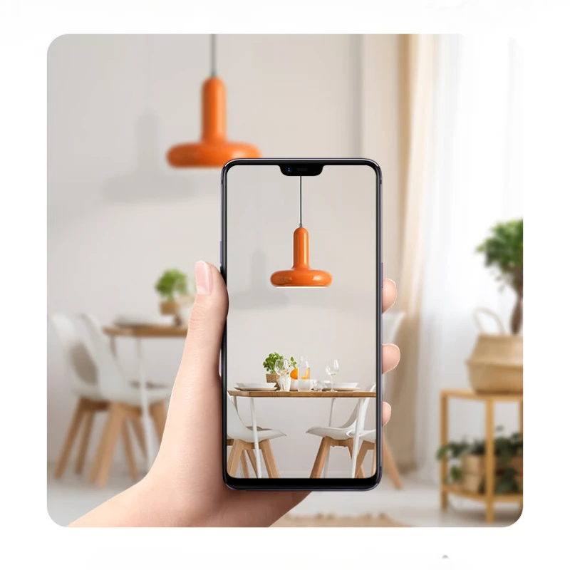 Pendant Light Cream Style Chandelier Bedroom Bedside Lamp Nordic Macaron Creative Dining Table Bar Counter Small Hanging Lamp