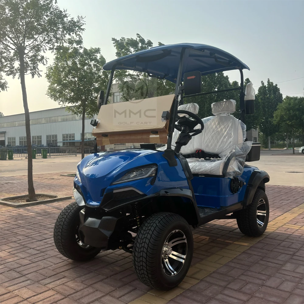 جديد 2-8 الركاب عربة جولف كهربائية 5kw موتور 4-2 خيارات مقاعد نادي سيارة الصيد لمشاهدة معالم المدينة عربات التي تجرها الدواب
