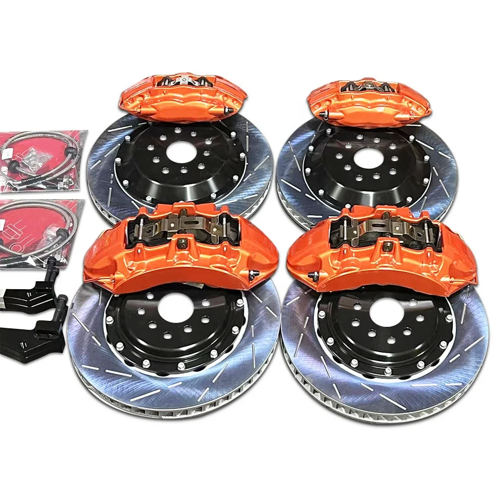 4 6 Piston Customized  Floating Brake Rotor Big Brake Kit For LEXUS IS 250 F SPORT view 2
