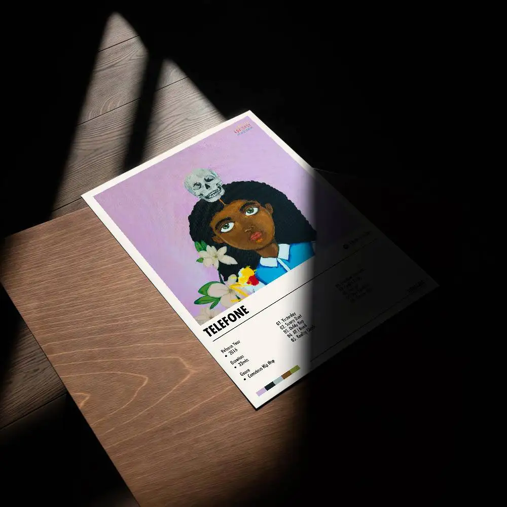 N-Noname ملصق قائمة التتبع غطاء ألبوم الموسيقى يطبع حائط لوح رسم صورة فنية غرفة المعيشة ديكور المنزل