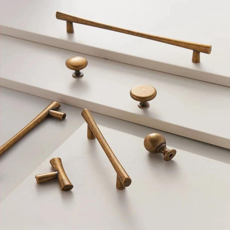 Retro Cabinet Cupboard Drawer Knobs Kitchen Closet Door Pulls Furniture Handles Hardware Antique Cabinet Knobs And Handles