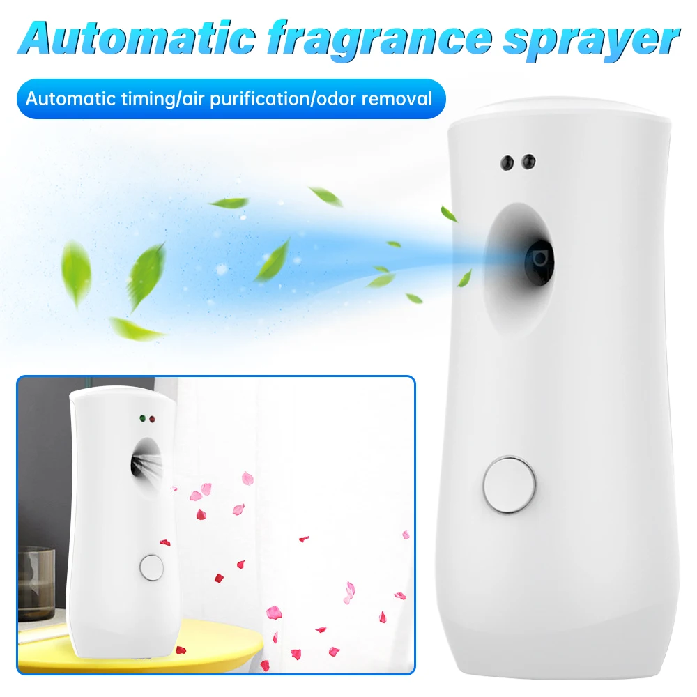 Electric Aromatherapy Machine Automatic Fragrance Sprayer Household Air Freshener Portable Fragrance Diffuser Spray Bottle