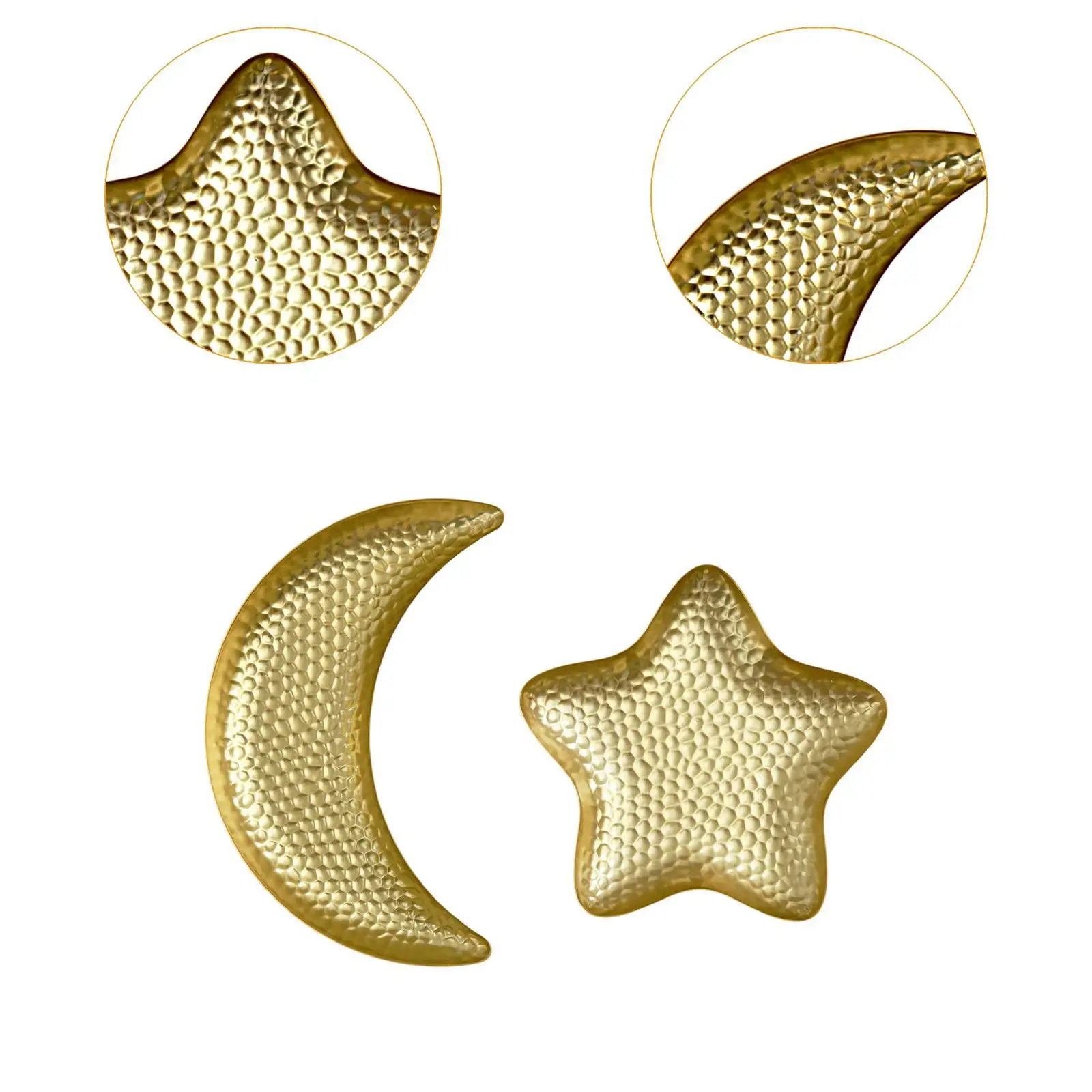 طبق حلوى هدية القمر والنجمة، صينية عيد مبارك لتناول الطعام في مطبخ الزفاف