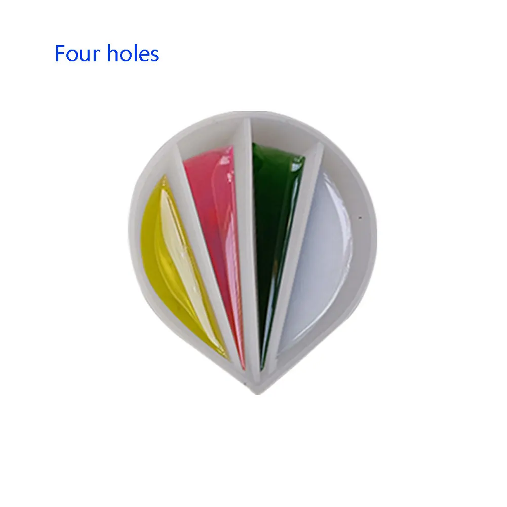 Reutilizável Portátil Durável Fluido Paint Art Ferramentas de Mistura, Divisórias Limpas Fácil, Split Cup, DIY Craft Acessórios, Desenho