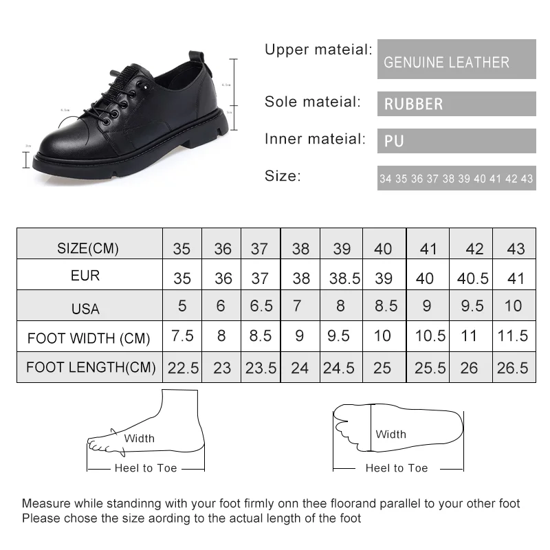 AIYUQI Women Spring Shoes Lace Up 2024 New Genuine Leather Fashion Oxford Shoes Ladies Non-slip Large Size Female Student Shoes