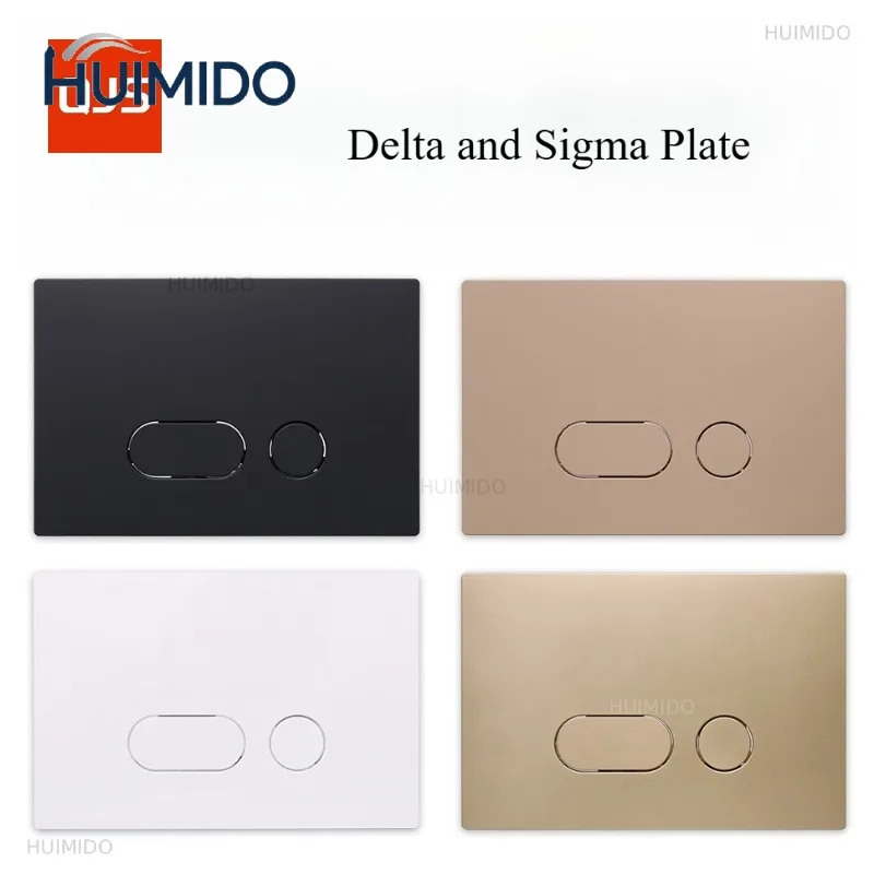 Dual Flush Button for Geberi Up300 Up320 & Up180 Conceal Cistern, Toilet Accessory Parts, Replacement of Sigma01 Delta50 Plate