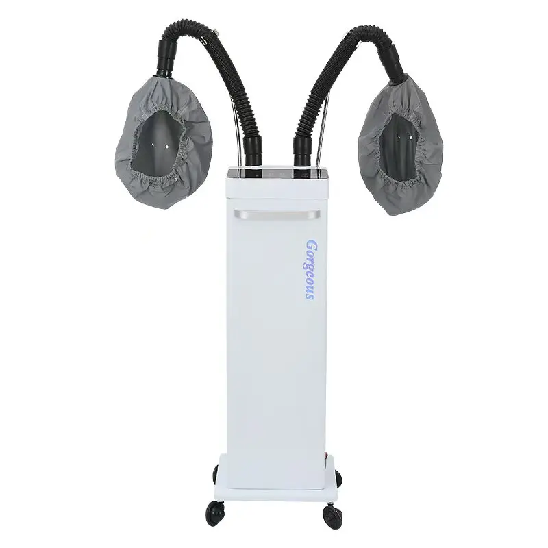 

New Arrival Hair and Scalp Steamer with Only English Panel Hair color Maker Hot and cool steam spa use hair care Machine