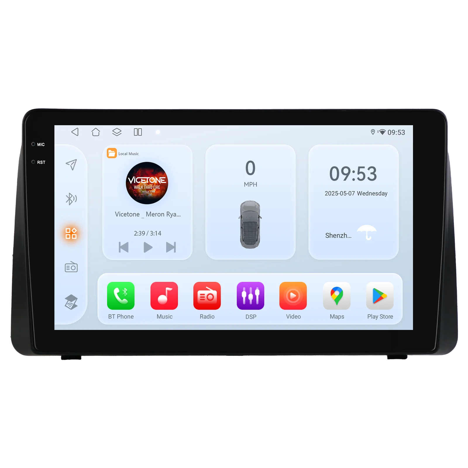 Android 14 Autoradio für Dodge Grand Caravan Chrysler Town & Country Grand Voyager Multimedia 6115 8-Kern GPS Carplay 360-Kamera SWC