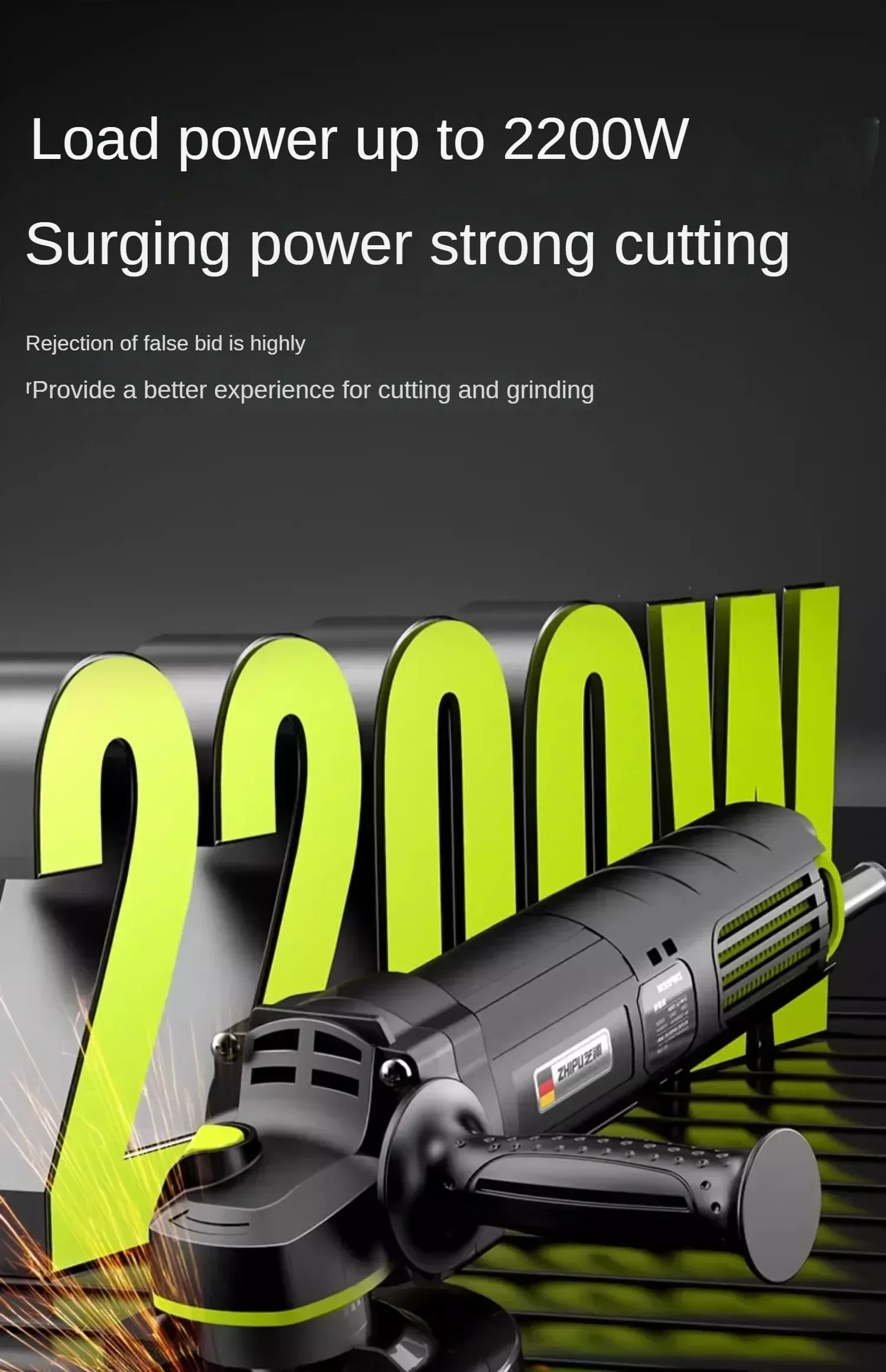 220V Multifunctional Grinding Machine for Edging and Cutting with Sanding Wheel for Home Use