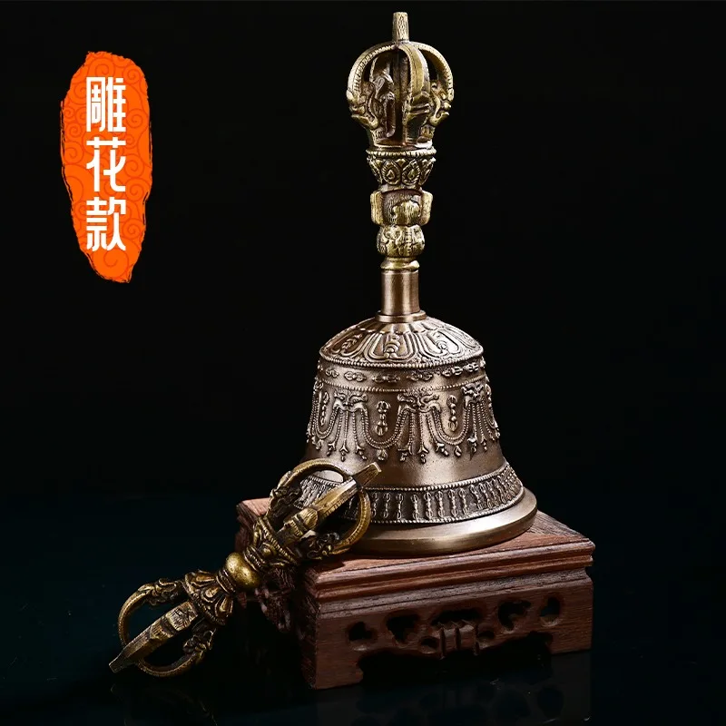 クラフト銅 5 ストランド、ダイヤモンド ベル乳棒、家庭用、銅ベル、チベットの音質は鮮明です