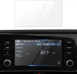 For Screen Protector Hyundai Elantra 2021 2022 2023 Accessories Tempered Glass 9H Navigation Touchscreen Protective Film 8 Inch