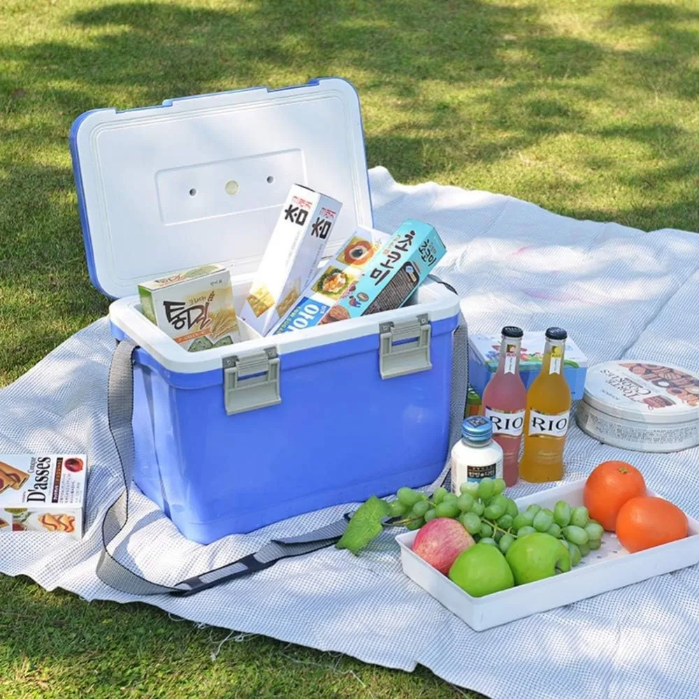 صندوق تبريد الثلاجة المحمول، مبرد كهربائي صغير للثلاجة، مبرد صندوق عزل، ثلاجة تبريد مكعب الثلج للخارجية