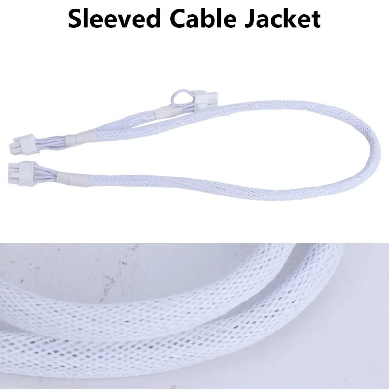 R53C GPU PCIe 8 pin a doble 8 pin (6+2) Adaptador cable extensión masculina PCIe