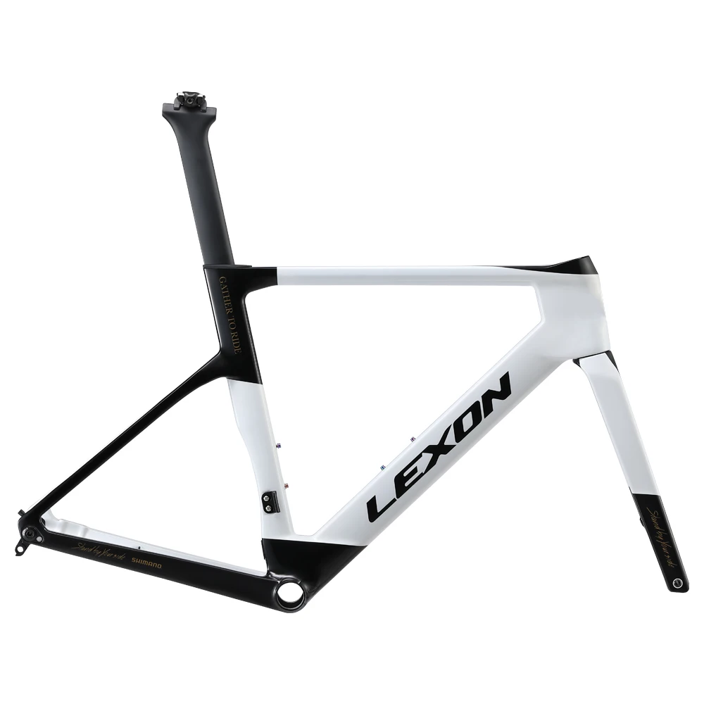 2025 Lexon Carbon Road Bike Frame Ultralight Bicycle Disc Brake