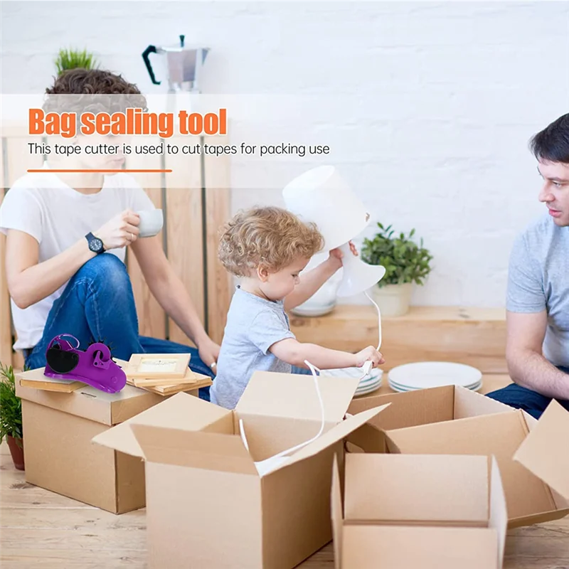 موزع شريط مكتبي شبه أوتوماتيكي من EDT، شريط قطع شبه أوتوماتيكي، يدوي إيقاف لأشرطة واشي الشفافة