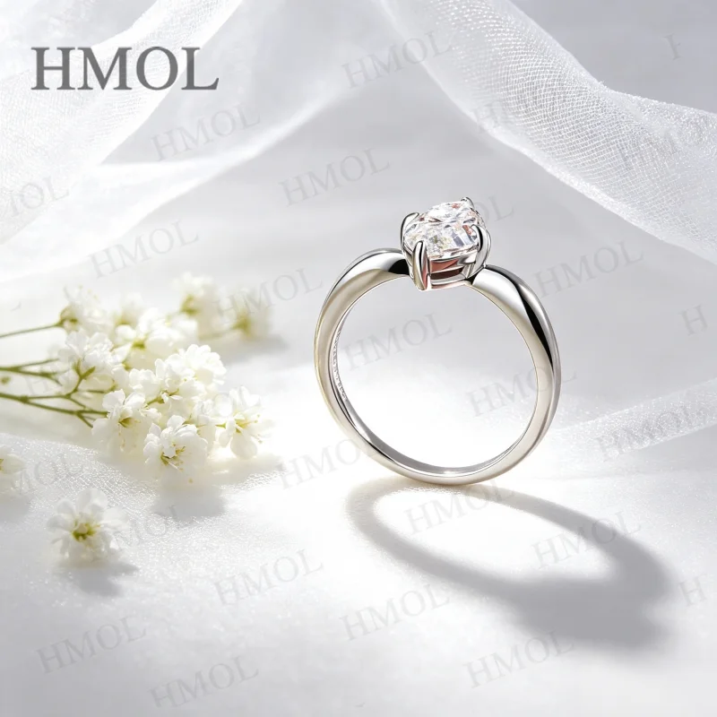 Anello in Moissanite Argento S - Moissanite Ring recensione e prezzo