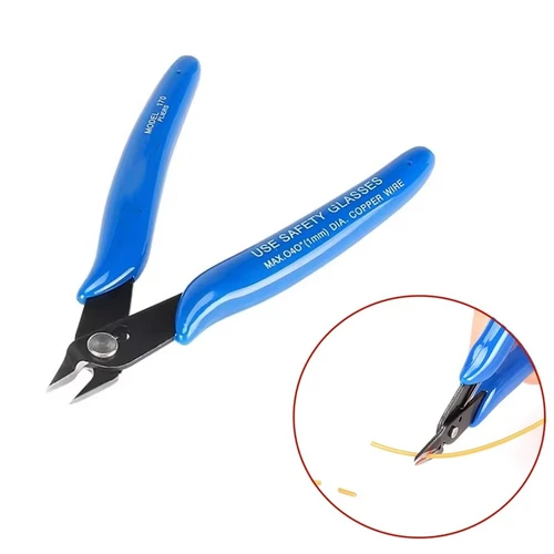 1/2/10 Uds PLATO 170 alicates universales DIY pinzas de corte lateral Diagonal electrónico cortador de Cable piezas de impresora 3D herramientas de mano