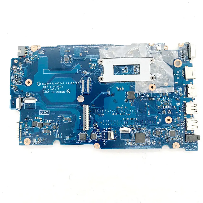 Mainboard CN-019XXT 019XXT 19XXT ZAL50 LA-B071P For DELL Latitude14 3450 L3450 Laptop Motherboard I3-4005U CPU 100% Full Tested