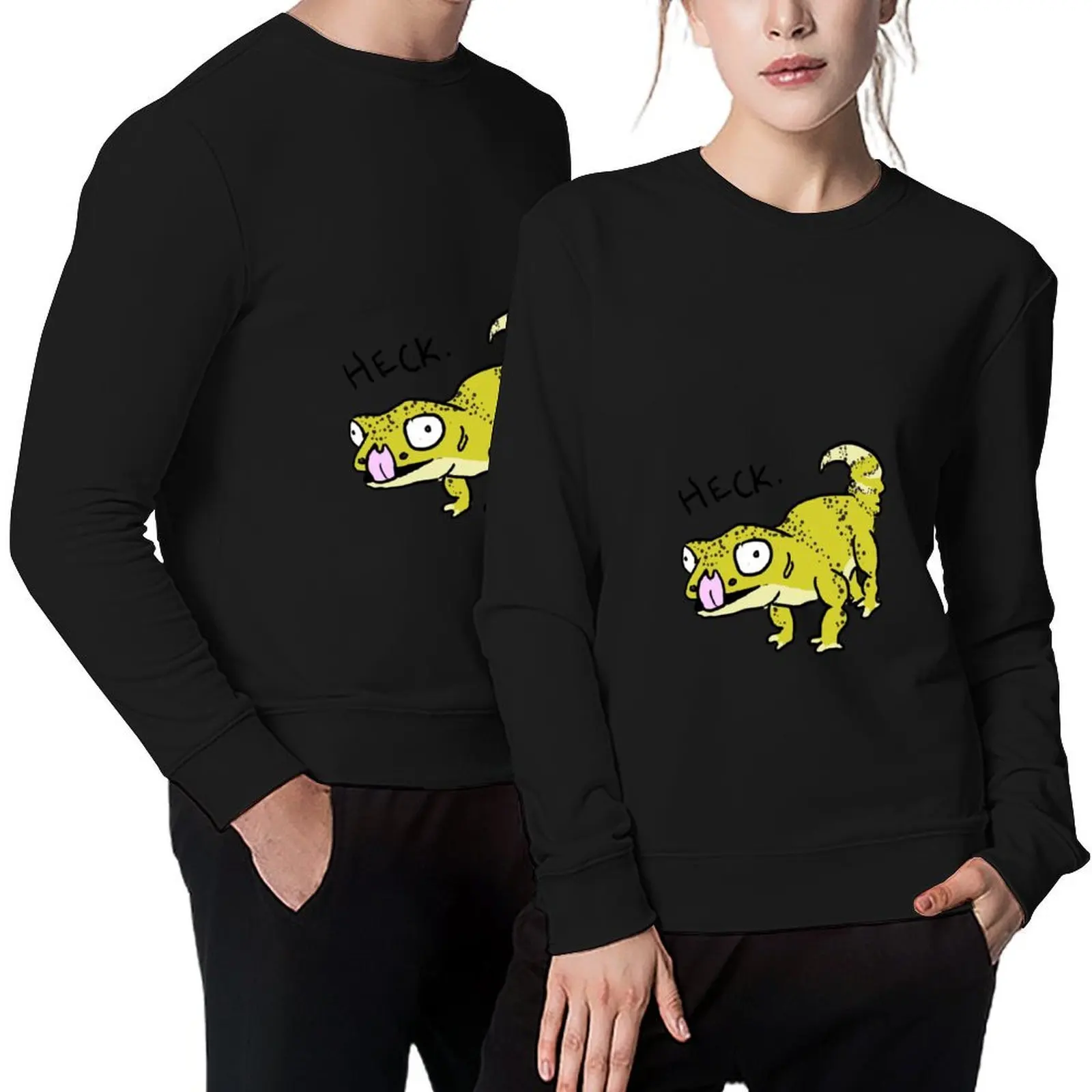 

Leopard Geck Pullover winter clothes men wear graphic t shirts men anime clothes new in hoodies & sweat-shirt