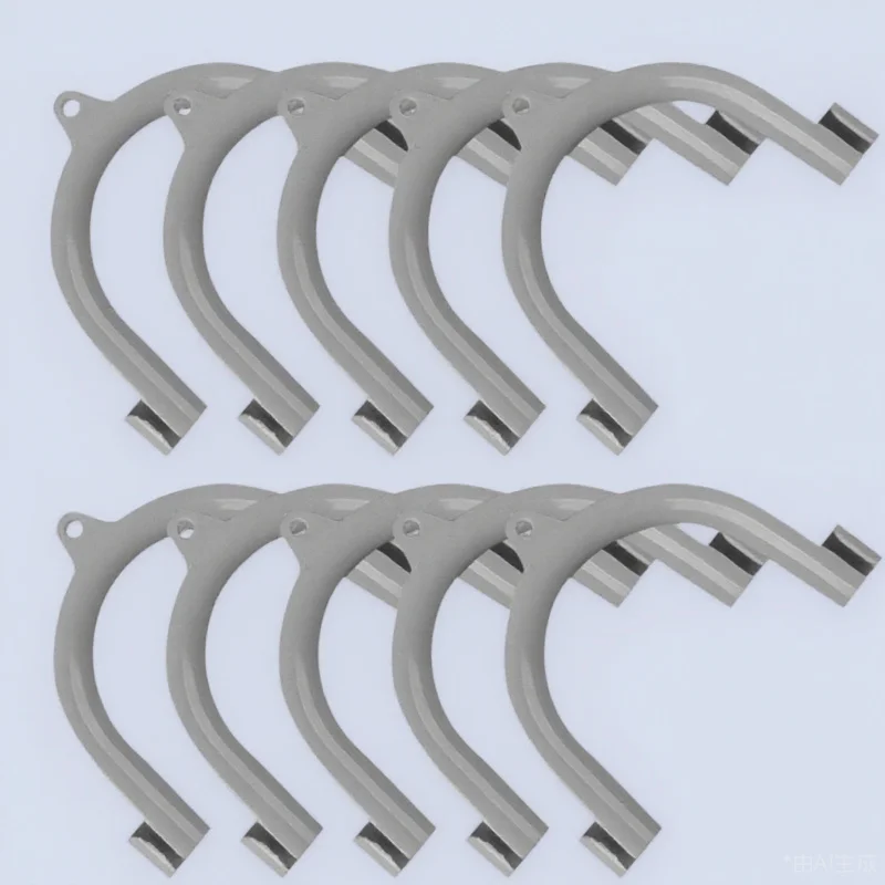 

10pcs U-shaped Washer Drain Hose Hook Flexible Holder Clip for Washing Machine Parts Durable Secure Tight Grip Prevent Leakage