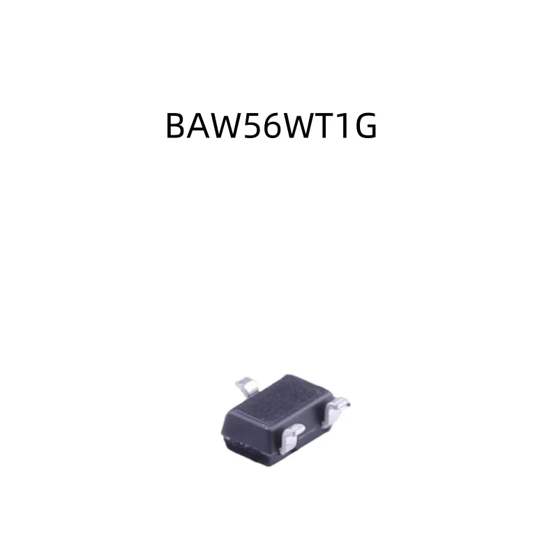 Original Stock BAW56 Integrated Circuit BAW56WT1G SOT-323 Switching Diode 70V 200mA Electronic IC Chip New