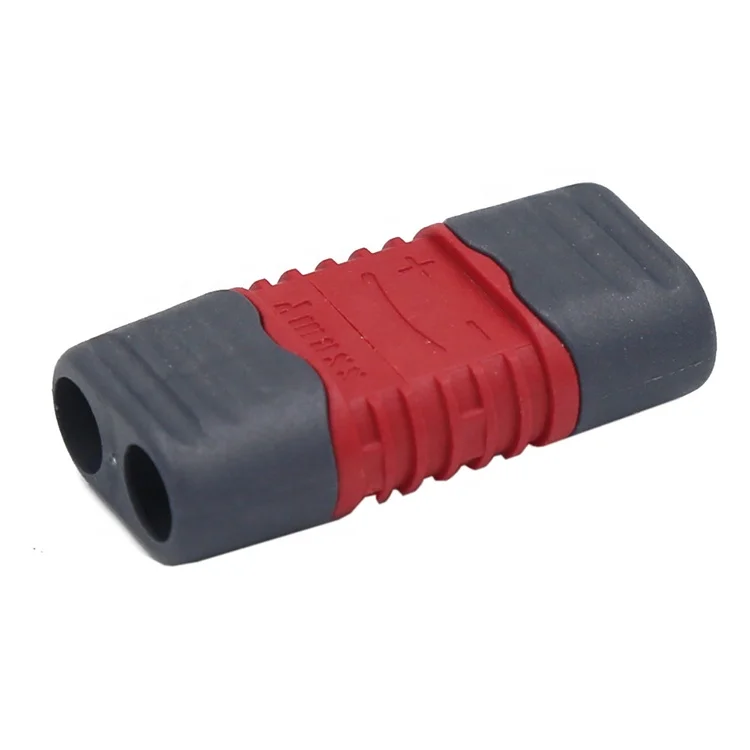 10PCS Vergaren 40A Hoge Stroom T Plug Deans Connector Metalen RC Lipo Batterij Slip Schede Behuizing Voor Vaste vleugel Modelvliegtuigen