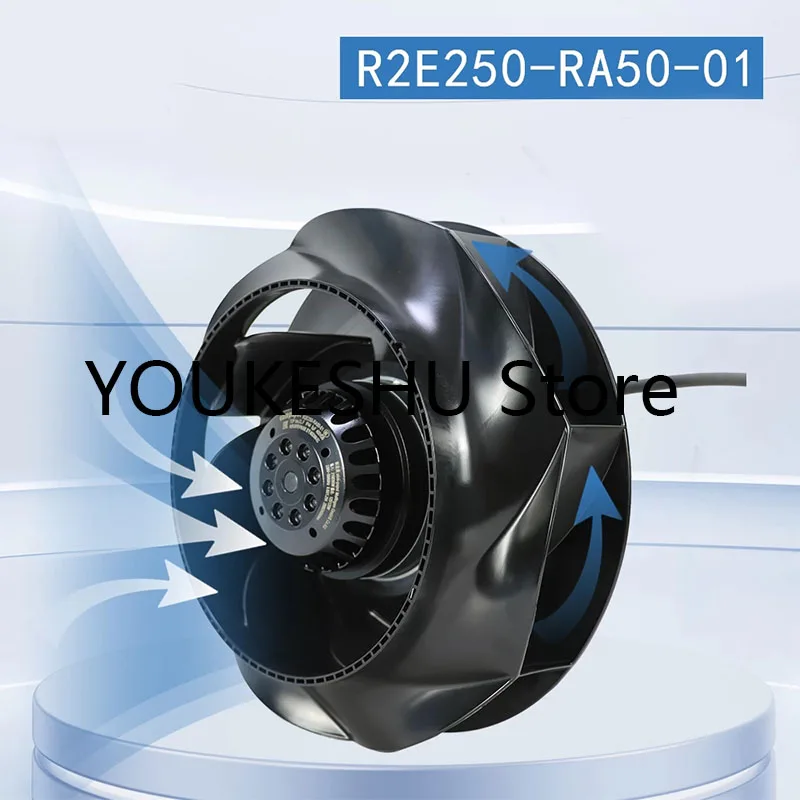 Original R2E250-RA50-01 230V Wind power generation new wind air conditioning charging pile centrifugal EC fan cooling fan