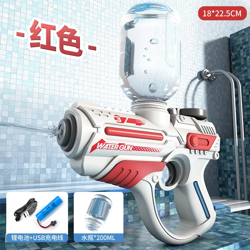 Elektrisch waterpistool voor volwassenen M416, krachtige spray, automatische waternevel, buitenspeelgoed voor kinderen op het strand in de zomer, kindercadeau