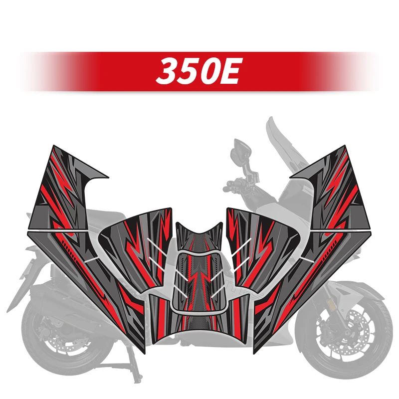 For ZONTES 350E Bike Fuel Tank Protection Stickers Kits Of Motorcycle Gas Tank Abrasion Resistant Decoration Decals