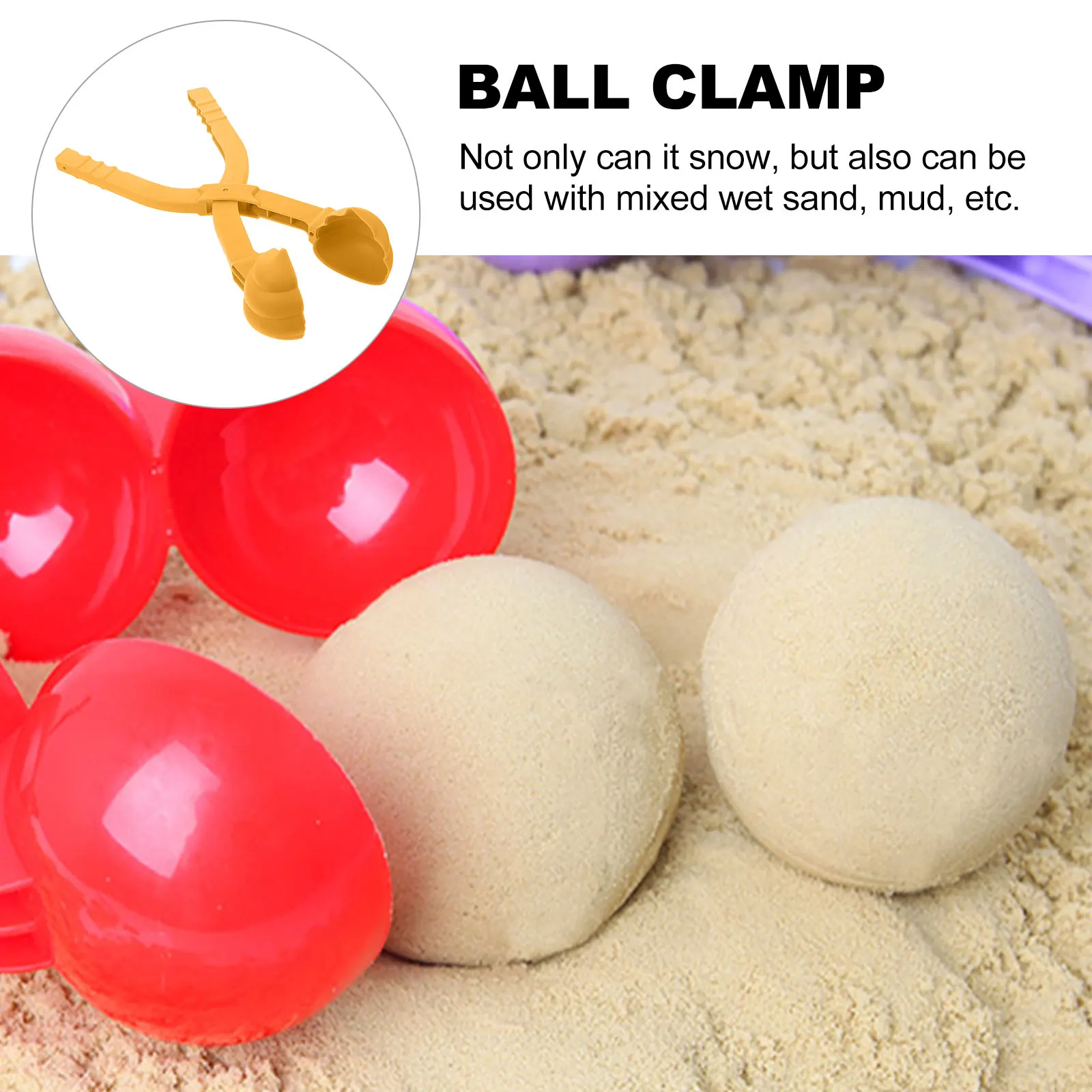 

Winter Clamp for Kids Outdoor Toy Fun Children's Making Tool Compact Play Sand Game Beach Toys