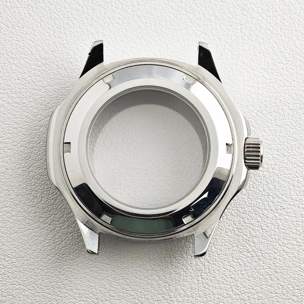 NH35-Gehäuse mit Innenring, Saphirglas, 39,5 mm Uhrenbox, passend für NH35 NH36 Uhrwerk, 20 mm Uhrenarmband, Zubehör für mechanische Uhren – Detail 7