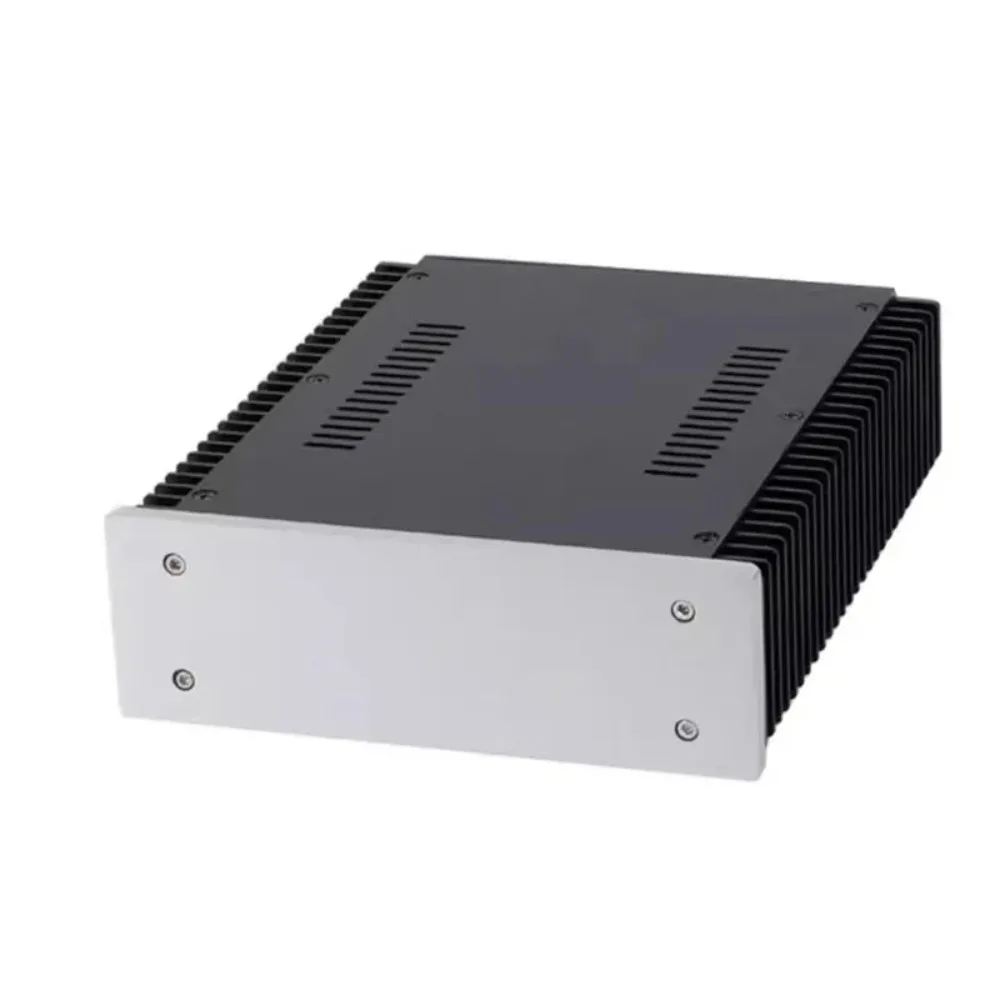 All-Aluminum 2107 DIY Audio Chassis Case With Side Heat Sinks For Amplifier DAC Headphone Amp Preamplifier